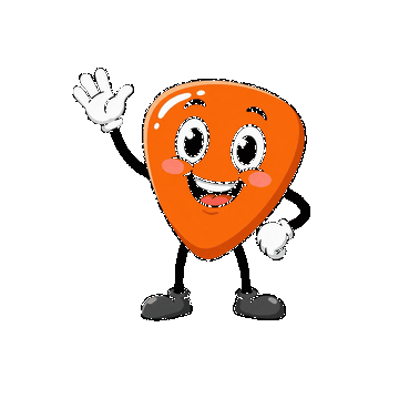 Picky waving hello